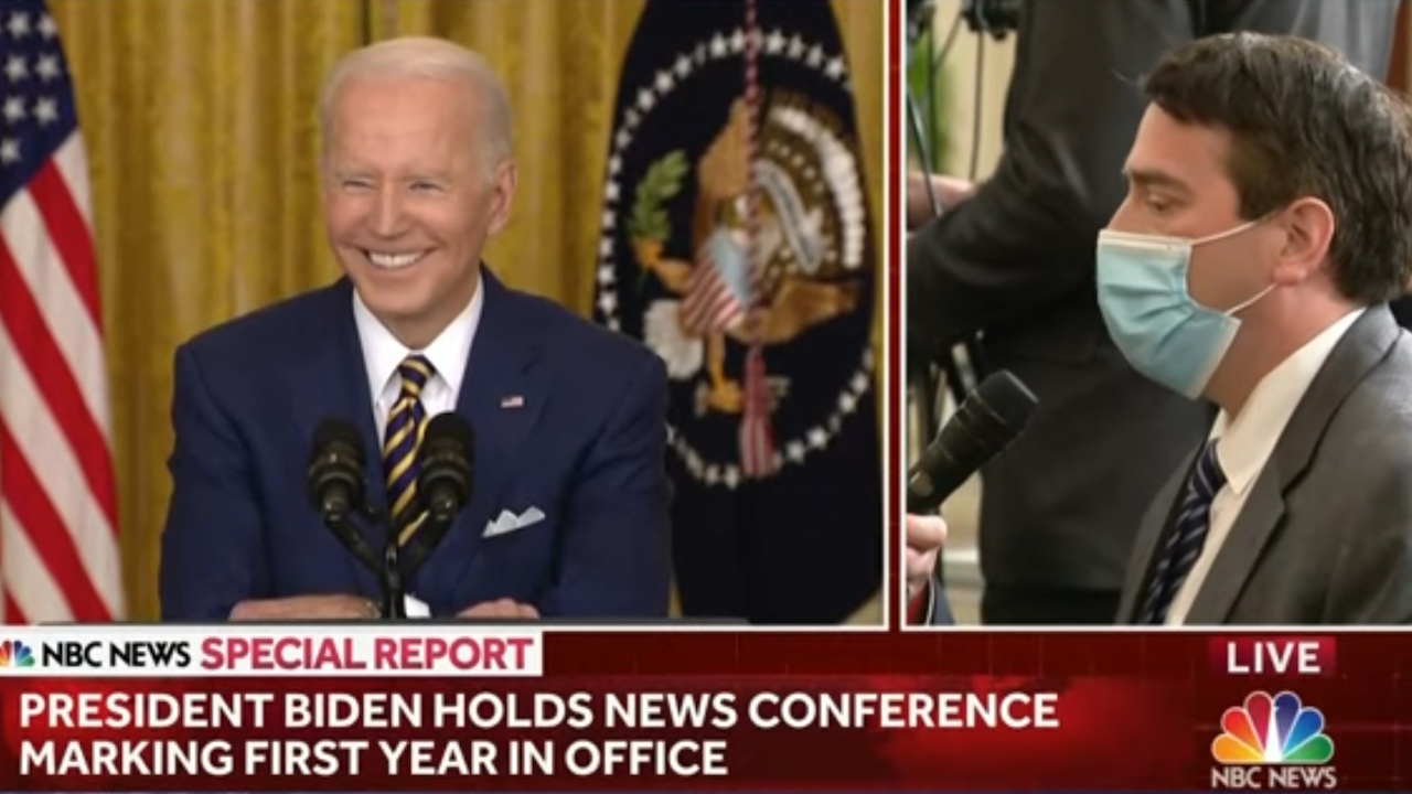 Biden Brushes Off Question On Mental Fitness